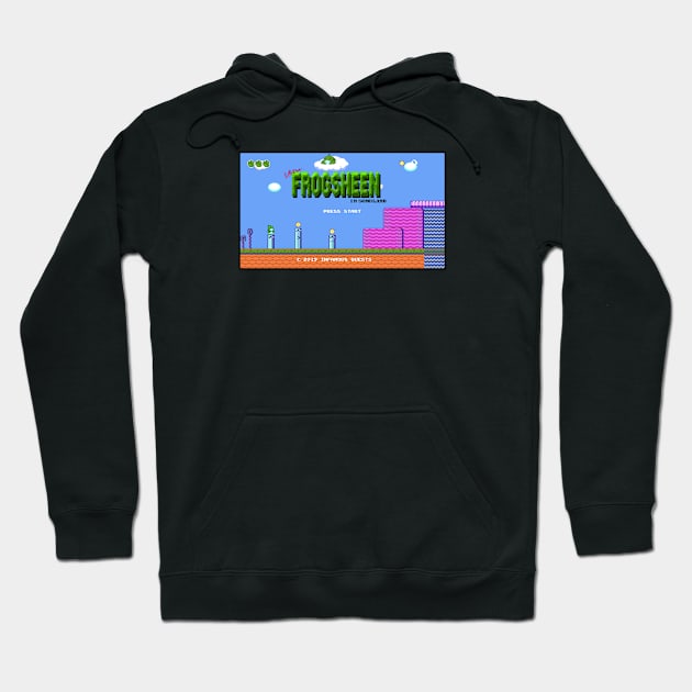 Frogsheen Title Screen Hoodie by Infamous_Quests